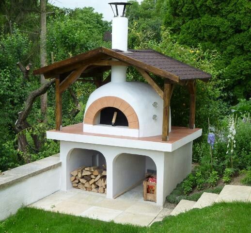 pizzaofen garten